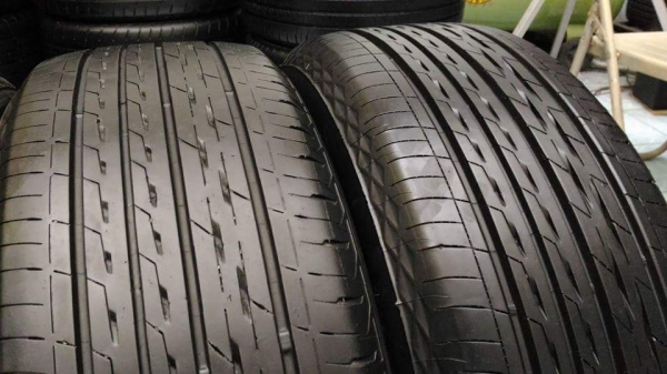 ยางเปอร์เซ็นต์คัดสภาพ Bridgestone Turanza GR100 205/55/16 ผลิตปี 2017 ยางสวย ดอกหนาๆ ไม่คลื่น ไม่กิน