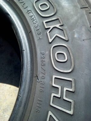 265/70R16 YOKOHAMA GEOLANDAR A/T-S เส้น ชุด 4 เส้น โทร.081-427-3941 ไอดีไลน์ 0814273941 265/70R16 YOKOHAMA GEOLANDAR A/T-S เส้น ชุด 4 เส้น โทร.081-427-3941 ไอดีไลน์ 0814273941