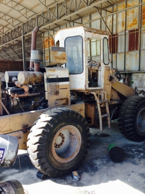 รถตักยี่ห้อโคมัสสุรุ่น 520 แบบ 2 เพลา ต่อบุ๋นกี่เรียบร้อยแล้ว ใช้งานได้ปกติ