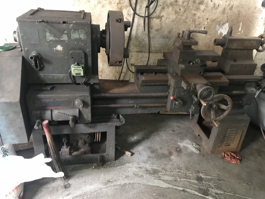 ขายกลึง5.5ฟุตใต้หวัน2เพลาสวิง800ราคากันเองครับถูกครับผม