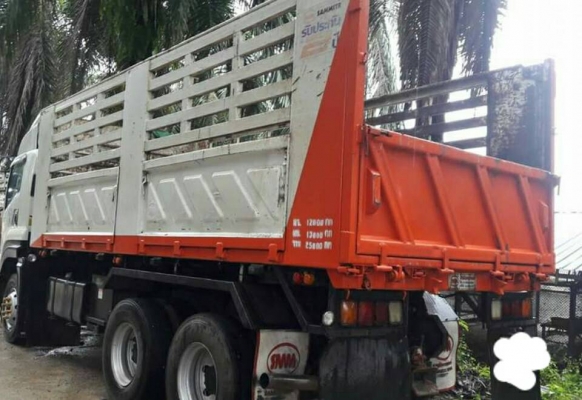 ขายพ่วงดั้มแม่ลูก 360ปี56 ลูก3คานแท้