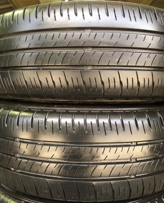 ล้อแม็ก Nissan Almera ขอบ 15 พร้อมยาง Dunlop 185-65-15 ปลายปี 15