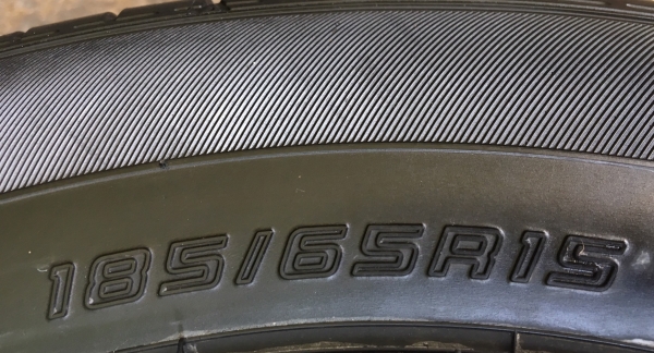 ล้อแม็ก Nissan Almera ขอบ 15 พร้อมยาง Dunlop 185-65-15 ปลายปี 15