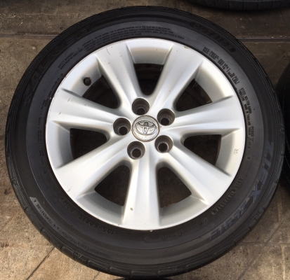 ล้อแม็ก Toyota Altis ขอบ 15 พร้อมยาง 195-60-15 ปลายปี 14