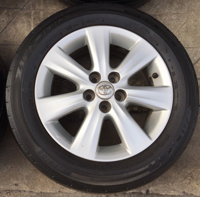 ล้อแม็ก Toyota Altis ขอบ 15 พร้อมยาง 195-60-15 ปลายปี 14
