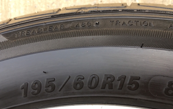 ล้อแม็ก Toyota Altis ขอบ 15 พร้อมยาง 195-60-15 ปลายปี 14