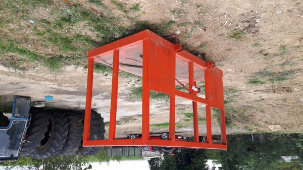 ขาย กะแตะหลังติดรถไถ เหล็กหนา พร้อมใช้