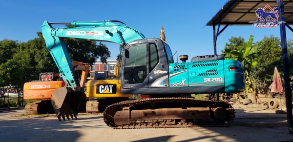 ขายรถแบ็คโฮ KOBELCO SK200-8 YN12 SuperX ใช้งาน 5พันชั่วโมง สภาพเทพบุตร พร้อมลงงานได้ทันที