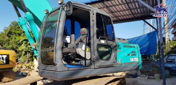 ขายรถแบ็คโฮ KOBELCO SK200-8 YN12 SuperX ใช้งาน 5พันชั่วโมง สภาพเทพบุตร พร้อมลงงานได้ทันที