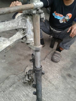 โช็คซ้ายขวา แฮนด์ แผงคอ Honda NC