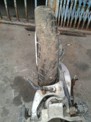 สวิงอาร์มหลัง สวิงอาร์มเดี่ยว ล้อหลัง NC 400cc