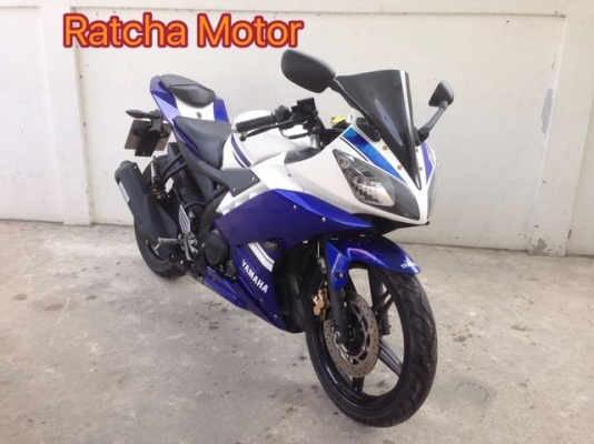 Yamaha R15 150cc ขาว น้ำเงิน สวย ล้อแม็กแท้ ปี2015 เครื่องดีมาก