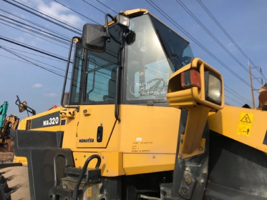 ขายรถตักล้อยาง KOMATSU WA320-6 ปี 2012 รถนอกนำเข้าเองจากญี่ปุ่น สภาพสวยพร้อมใช้งาน มีVDOการทำงานครับ ขายรถตักล้อยาง KOMATSU WA320-6 ปี 2012 รถนอกนำเข้าเองจากญี่ปุ่น สภาพสวยพร้อมใช้งาน มีVDOการทำงานครับ