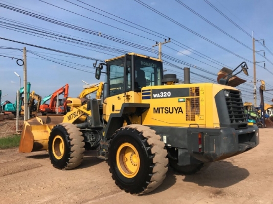 ขายรถตักล้อยาง KOMATSU WA320-6 ปี 2012 รถนอกนำเข้าเองจากญี่ปุ่น สภาพสวยพร้อมใช้งาน มีVDOการทำงานครับ ขายรถตักล้อยาง KOMATSU WA320-6 ปี 2012 รถนอกนำเข้าเองจากญี่ปุ่น สภาพสวยพร้อมใช้งาน มีVDOการทำงานครับ