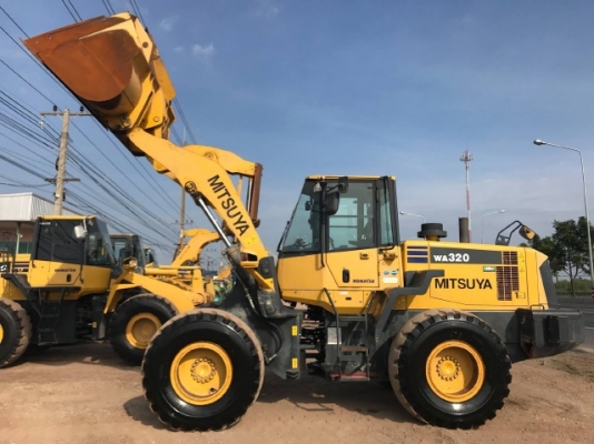ขายรถตักล้อยาง KOMATSU WA320-6 ปี 2012 รถนอกนำเข้าเองจากญี่ปุ่น สภาพสวยพร้อมใช้งาน มีVDOการทำงานครับ ขายรถตักล้อยาง KOMATSU WA320-6 ปี 2012 รถนอกนำเข้าเองจากญี่ปุ่น สภาพสวยพร้อมใช้งาน มีVDOการทำงานครับ