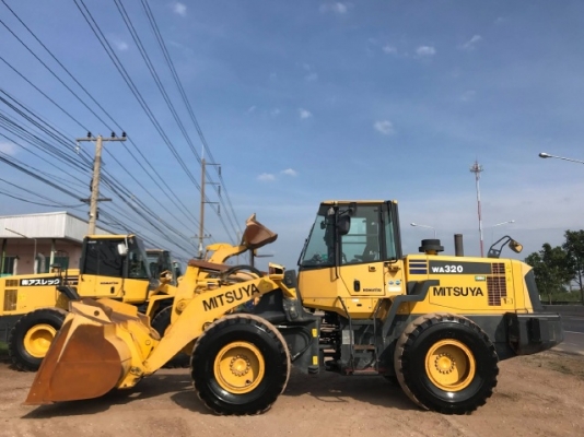 ขายรถตักล้อยาง KOMATSU WA320-6 ปี 2012 รถนอกนำเข้าเองจากญี่ปุ่น สภาพสวยพร้อมใช้งาน มีVDOการทำงานครับ ขายรถตักล้อยาง KOMATSU WA320-6 ปี 2012 รถนอกนำเข้าเองจากญี่ปุ่น สภาพสวยพร้อมใช้งาน มีVDOการทำงานครับ