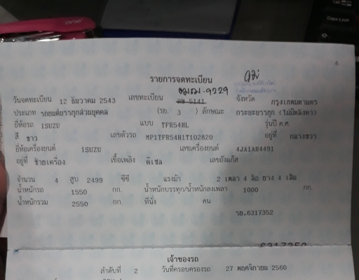 ขายรถปิคอัพ มือ2 ไมค์30&times;&times;&times; ใช้งานน้อยมาก
