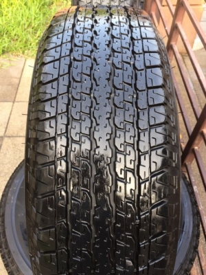 ยาง Bridgestone 245 70 16 ปลายปี16 มี2ชุด ดอกเต็ม ไม่มีปะ เนื้อนิ่มๆ ใช้ยาว ราคาไม่แพง ยาง Bridgestone 245 70 16 ปลายปี16 มี2ชุด ดอกเต็ม ไม่มีปะ เนื้อนิ่มๆ ใช้ยาว ราคาไม่แพง