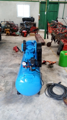ปั้มลมของใหม่พร้อมมอเตอร์ขนาด150ลิตร