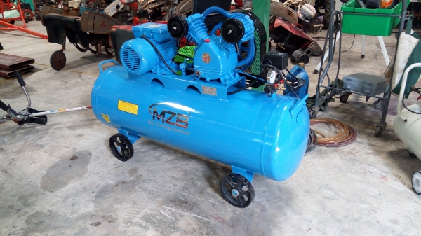 ปั้มลมของใหม่พร้อมมอเตอร์ขนาด150ลิตร