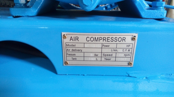 ปั้มลมของใหม่พร้อมมอเตอร์ขนาด150ลิตร