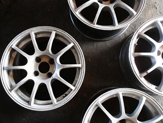 แม็กเก๋งซิ่ง ขอบ15 ลายADVAN 4รู100 อย่างหล่อ (4วง 4,900)