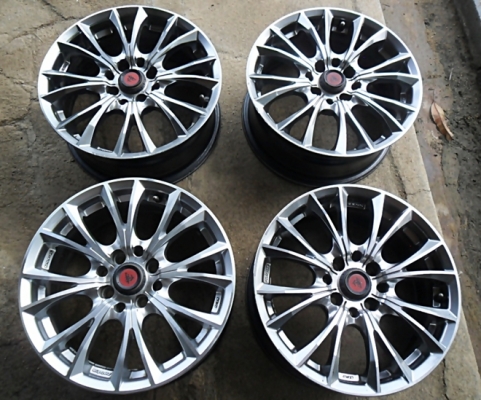 แม็ก15 เลนโซ่ (Lenso)แท้ 4รู100 หรือ 4รู114 วงละ1625