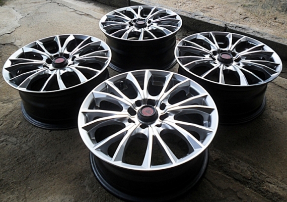 แม็ก15 เลนโซ่ (Lenso)แท้ 4รู100 หรือ 4รู114 วงละ1625