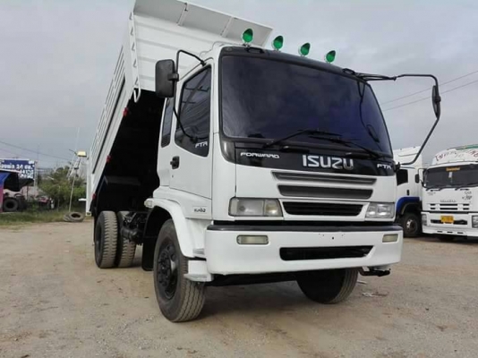 ISUZU 6 ล้อดั้ม FTR 195 hp ปี 44 ช่วงยาว 4.0 m พร้อมใช้งานเอกสารเล่มทะเบียนพร้อม