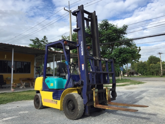 ขาย ฟอร์คลิฟท์ KOMATSU 2.5 ตัน เสาสูง 4.50 เมตร งาฮิ้งตักเทได้ นำเข้าจากญี่ปุ่น โทร.090-986-2521 อ๊อบ