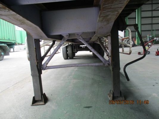 ขายก้างปลา2เพลา 40ฟุต พร้อมยาง มือ2 สภาพพร้อมใช้งานทะเบียน 79-2040