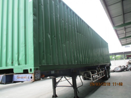 ขายก้างปลา2เพลา 40ฟุต พร้อมยาง มือ2 สภาพพร้อมใช้งานทะเบียน 79-2040