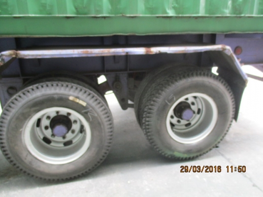 ขายก้างปลา2เพลา 40ฟุต พร้อมยาง มือ2 สภาพพร้อมใช้งานทะเบียน 79-2040