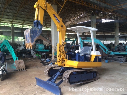 รถขุด KOMATSU PC20 รุ่น 5 พร้อมทำสี มีเอกสารเก่านอกแท้ญี่ปุ่น ระบบไว เครื่องดีปั้มแรง  พร้อมเช็คระบบ พร้อมทำสี แทรคเหล็ก สวย ราคา 250,000-. ราคาพร้อมหัวเก๋ง 285,000-. สนใจติดต่อโทร:096:5411713 หรือ 092-5768909 (วัชรัตน์)