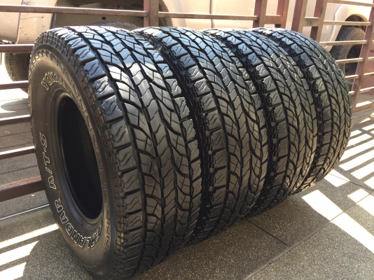 ยาง All Yokohama 31 10.5 R15 กลางปี15 ดอกเต็ม ไม่มีปะ ใช้ยาว ราคาไม่แพง