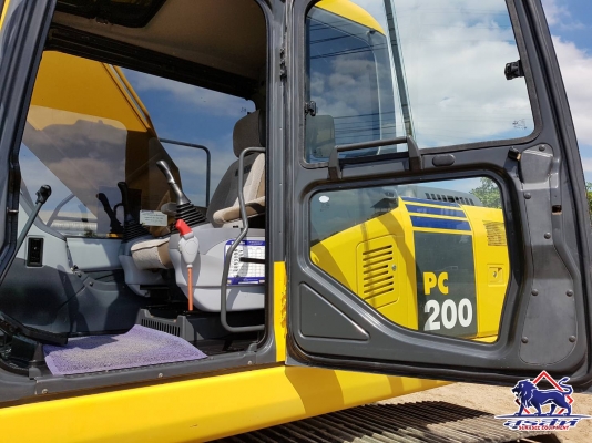 ขายรถแบ็คโฮ KOMATSU PC200-7 ใช้งานเพียง 7 พันชั่วโมง สภาพนางฟ้า ทำงานสมบูรณ์ทุกระบบ