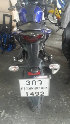 ขาย YAMAHA R3 300 CC. 2 สูบ ปี 58 (เมษายน) เครื่องดีเดิมๆ สภาพดีไม่มีรอยล้ม เล่มพร้อมชุดโอน