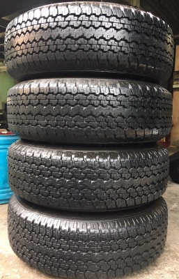 ยางป้ายแดง Bridgestone 245-70-16 ปลายปี 16