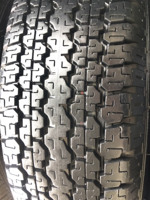ยางป้ายแดง Bridgestone Dueler 245-70-16 ปี 17