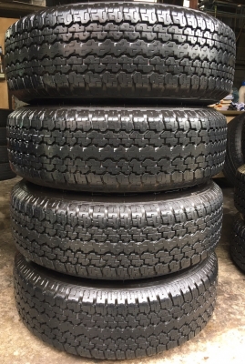 ยางป้ายแดง Bridgestone Dueler 245-70-16 ปี 17