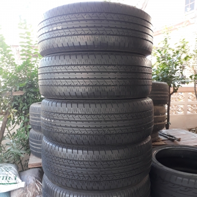 ขายยาง BRIDGESTONE ER33 215-55-17 ปี16 สวยๆ 1ชุด