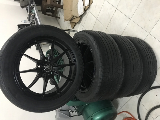 ขายล้อSSW ขอบ17กว้าง7นิ้ว4ลูก 5รู114 ET42 Tel 0850448320