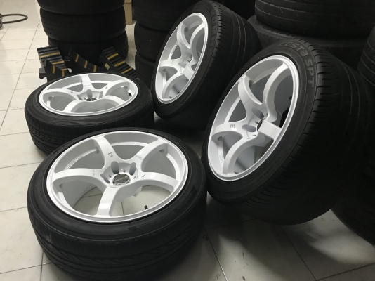 แม็ก Prodrive 18หน้า9.5หลัง10.5ขายตามสถาพ ครับ Tel 0850448320 แม็ก Prodrive 18หน้า9.5หลัง10.5ขายตามสถาพ ครับ Tel 0850448320