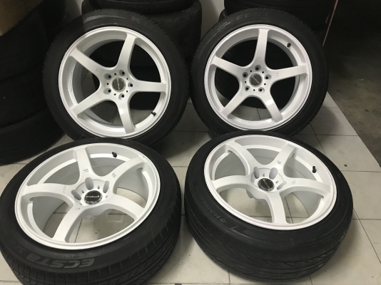 แม็ก Prodrive 18หน้า9.5หลัง10.5ขายตามสถาพ ครับ Tel 0850448320