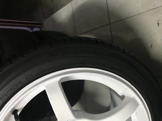 แม็ก Prodrive 18หน้า9.5หลัง10.5ขายตามสถาพ ครับ Tel 0850448320 แม็ก Prodrive 18หน้า9.5หลัง10.5ขายตามสถาพ ครับ Tel 0850448320