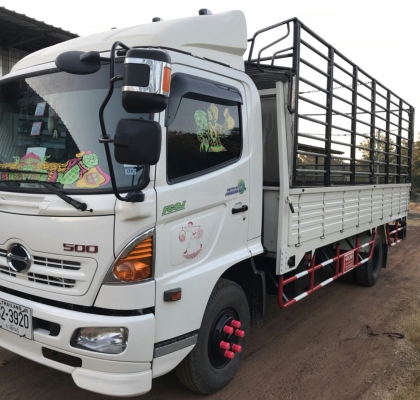 .855,000บหกลัอ ฮีโน่ ซีรี500 FC 9J145ปี57 ช่วงยาว5.60ม. รถห้าง มือเดียวป้ายแดง ใช้งานวิ่งแค่ 21,&tim