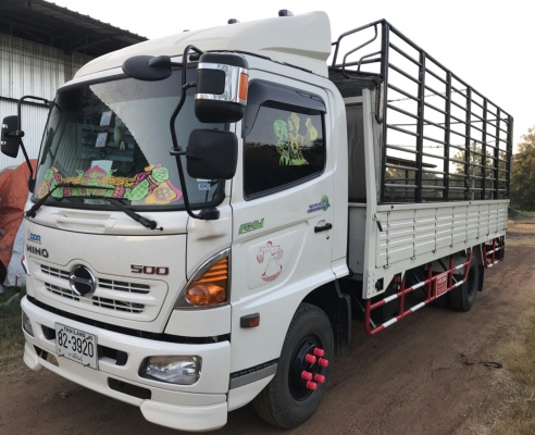 .855,000บหกลัอ ฮีโน่ ซีรี500 FC 9J145ปี57 ช่วงยาว5.60ม. รถห้าง มือเดียวป้ายแดง ใช้งานวิ่งแค่ 21,&tim