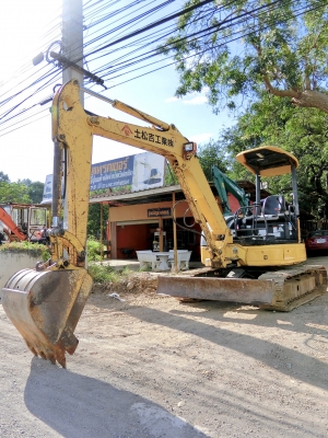 KOMATSU 50MR-2 ขนาดPC-50 <มีVDOให้ชม> รถเก่านอกแท้ มีเอกสารใบอินวอย☎️ติดต่อ 085-5632278 (ราคาต่อรองได้)