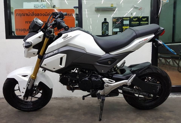 ขออนุญาตขาย HONDA MSX NEW 125SF อายุรถ 11 เดือน ปี 2560 รุ่นล่าสุดไมล์แท้วิ่ง 8,XXX KM ฟรีค่าโอน