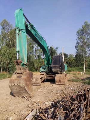 ซื้อขายเรียบร้อยแล้ว ส่งลูกค้า จ.เพรชบูรณ์ รถแบคโฮ KOBELCO SK200 MARK 5 SUPER เครื่องดี โซ่หนา เอวแน่น พร้อมใช้